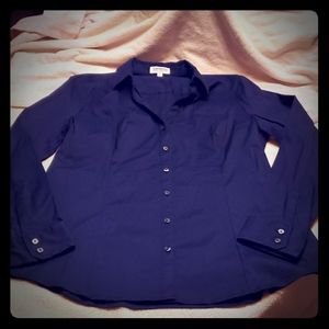 Navy Blue Express dress shirt